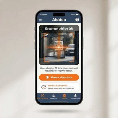 Alddea Seguridad QR