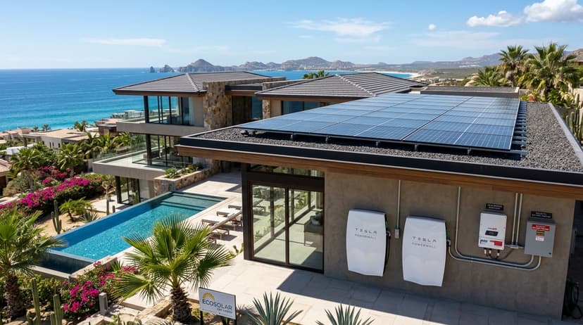 Paneles Solares y Baterías